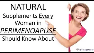 😨Best supplements for Perimenopause anxiety, bleeding Perimenopause, Menopause👨🏻‍⚕️ Dr Hagmeyer