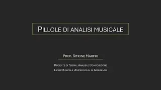 Pillole di analisi musicale 6 - Analisi armonica del corale (2ª parte)