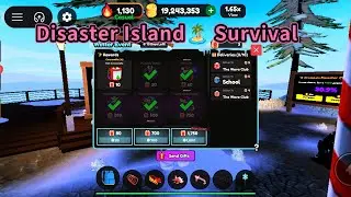 Unlocked All The Items from The Christmas Event DISASTER ISLAND🏝 SURVIVAL
