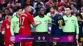 eFootball PES 2020 - Arsenal vs FC Bayern M&uuml;nchen - Gameplay (PC)