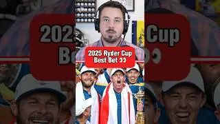 2025 Ryder Cup BEST BET for the Tournament! #golf #rydercup2025