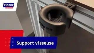 Support visseuse pour poste de travail industriel ergonomique - Elcom