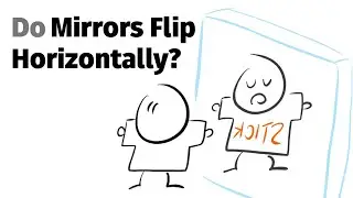 Why Mirrors Flip Horizontally But Not Vertically
