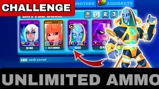 I try unlimited ammo fraggers deck in frag pro shooter | Must watch