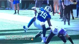 Parris Campbell injury! ACL tear? Harrison Smith Hit - Colts vs Vikings