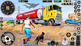 Offroad Uphill Oil Truck Simulator 3D - Transporter Truck Driving Games 3D | Android Gameplay