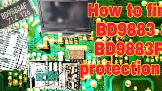 LCD LED BACKLIGHT INVERTER IC PROTECTION PIN | BACKLIGHT PROTECTION PIN DETAILS.BD9883|Rasheed elec.