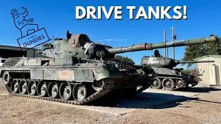 Drive and Shoot Tanks!  Gundies Range Day Recap