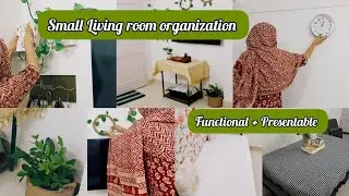 Small Living room organization ideas / Functional and Presentable / cleaning, organization & decore 