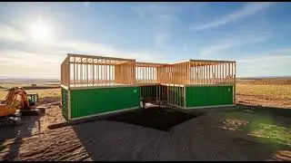 Modern Container House Built in Seconds 🌿📦 | 5 Ideas