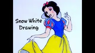 Disney princess Snow White Drawing