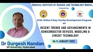 Session by Dr Durgesh Nandan, SR University