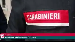 Cosenza e Bisignano, estorsione con metodo mafioso: due arresti
