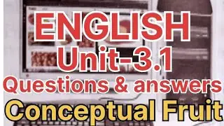 Questions and answers of Conceptual Fruit | Paragon English Book 7 Conceptual Fruit  answers |
