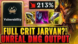 Full Crit Jarvan: Vulnerability + Sword of the Divine = Unfair DPS | League Arena Gameplay