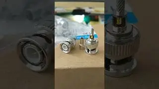 How to make RG316 BNC-J-1.5 RF cable. #daily #package