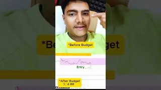Budget Strategy 2024 Final Result 🔥😎 #trading #budget2024 #tax #banknifty #nifty #forex #stockmarket