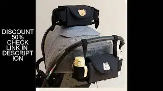 Baby Stroller Bag Pram Organizer Baby Accessories Cup Holder Newborn Trolley Portable Travel Car Bag