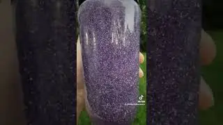 Purple and Silver Mind Jar