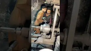 Power of skills makes a silver cooking pot #making #handmade #shorts