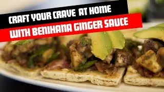 Caribe Asian Fusion Tacos with Benihana Ginger Sauce
