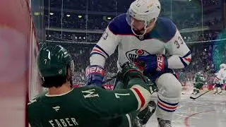 NHL 25 Gameplay: Edmonton Oilers vs Minnesota Wild - (Xbox Series X) [4K60FPS]