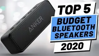 Top 5 BEST Budget Bluetooth Speaker (2020)