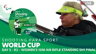 Al Ain Shooting Para Sport World Cup - R2 - Women's 10m Air Rifle Standing SH1 Final