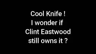 Rawhide Rowdy Yates' Automatic Pocket Knife Scene.