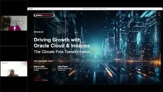 Driving Growth with Oracle Cloud & Inoapps  The Climate Pros Transformation