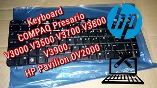 Keyboard  COMPAQ Presario V3000 V3500 V3700 V3800 V3900&nbsp;HP Pavilion DV2000