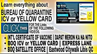 BOQ ICV YELLOW CARD [] Info Portal [OFW Hour SLS-019]