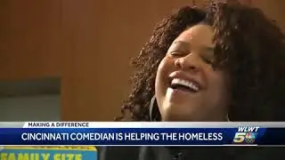 How a Cincinnati comedian is helping the homeless