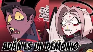 Adam is a demon Hazbin Hotel Comic in SPANISH