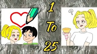 Drawing Games:Draw Happy Life level 1 To 25 Solution (IOS - Android)