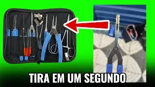 🫵 COMO TIRAR CHAVE QUEBRADA DE DENTRO DO MIOLO KIT EXTRATOR DE CHAVE QUEBRADA