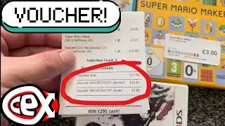 CeX Voucher Pick Ups! 3DS And WiiU Collections Are Growing! #CeX 