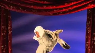 Folkmanis&reg; Donkey Stage Puppet Demo