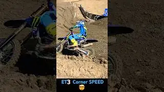 Eli Tomac corner speed is UNREAL 😳 #motocross