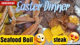 Cooking #SeafoodBoil + #Steak +#BloveSauce