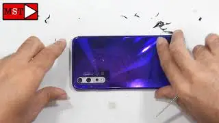 Замена стеклянной линзы камеры Huawei Nova 5T