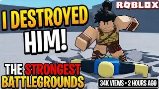 Humbling people in the strongest battlegrounds #roblox 