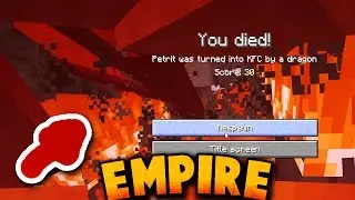 KAMPF GEGEN DRACHEN & ICH SCHLIE&szlig;E MICH DEN DRACHENJ&Auml;GERN | Minecraft Empire #20