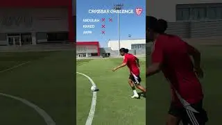 ⚔️ Crossbar Challenge: Akor se mide contra dos jugadores del Sevilla FC &lsquo;D&rsquo; 🔥 #sevillafc #futbol