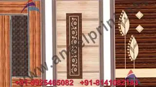 Chemical Process Doors | Vinyl Print Sheets | Fancy Designer Doors | Angel Print