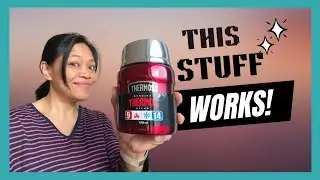 Thermos food jar review by an expat mom. I used a thermometer!