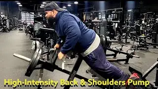 High-Intensity Back & Shoulder Workout for Muscle Pump #BackAndShoulders