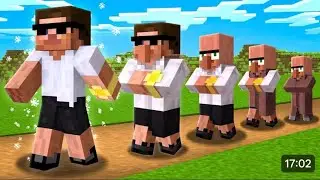 Mr.Doorbin SPLIT My Village into Half in Minecraft..
