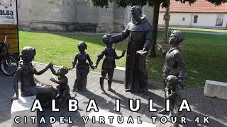 Alba Iulia Virtual Tour 4K. Exploring the citadel of Alba Carolina in 2024