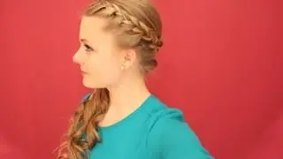 Side Swept Updo | Schicke Frisur | Hochzeiten | Abiball | Prom